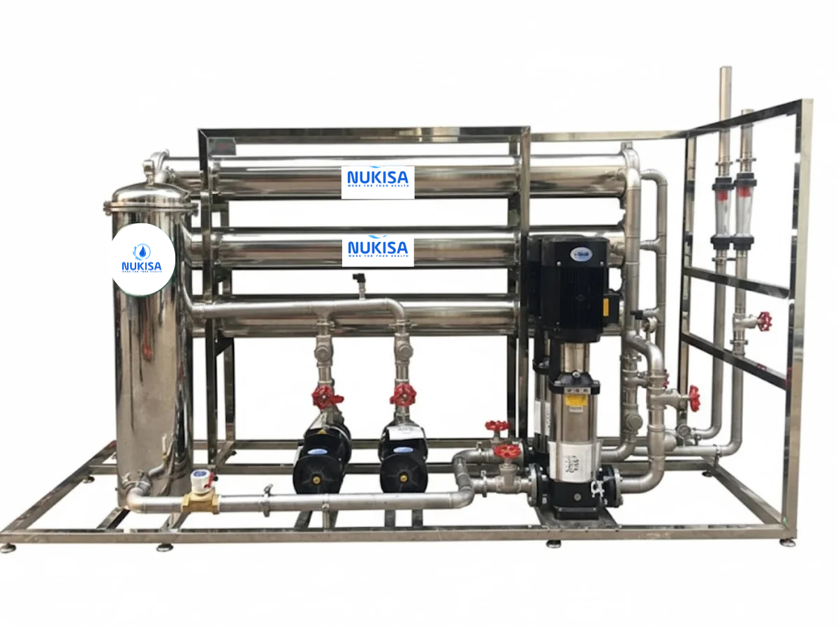 Hệ thống lọc nước RO cao cấp 6M³/H: mang nguồn nước thuần khiết đến biệt thự tại Thái Bình